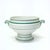 Ceramic Early 20th Century Vintage White and Green Soup Tureen For Sale - Image 7 of 10