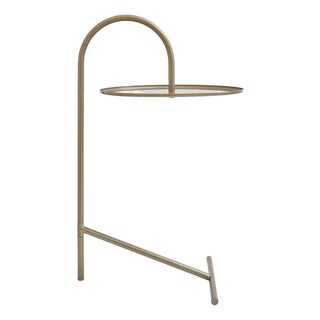 Melt - Gold Round Coffee Table For Sale