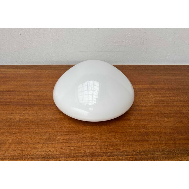 Classic ceiling/wall lights designed by Wilhelm Wagenfeld in the 1950s. This is a rare, small version with a 25 cm...