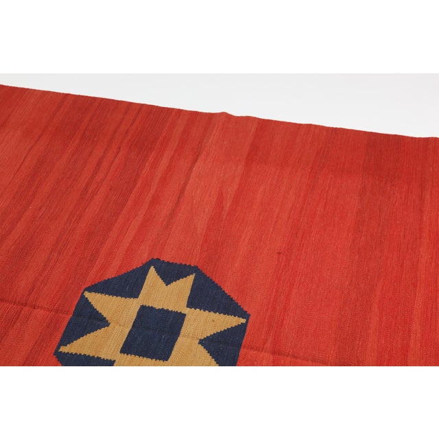 1990s Turkish Handmade Kilim Rug - 5′4″ × 7′9″ For Sale - Image 11 of 13