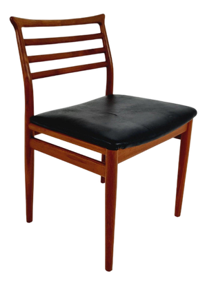 Danish Modern Teak Chair by Erling Torvits for Soro Stolefabrik, 1960s