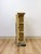 Vintage Postmodern Art Deco Hand Painted Pedestal Hidden Storage Cubist Column For Sale - Image 9 of 9