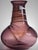 2000 - 2009 Burgundy and White Art Glass Vase by Monica Backström for Kosta Boda, 2002 For Sale - Image 5 of 6