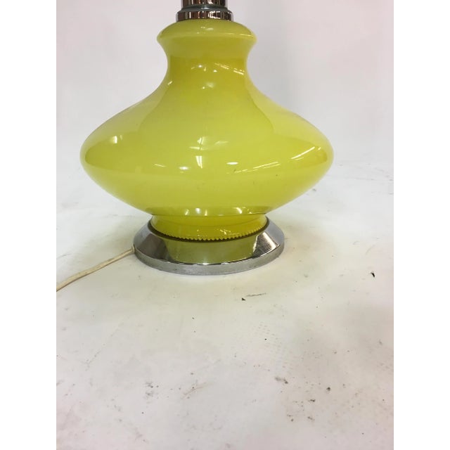 Green Vintage Murano Glass Floor Lamp with 2 Lights, 1970s For Sale - Image 8 of 10