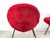 Red Lounge Chairs by Fritz Neth for Correcta, 1950s, Set of 2 For Sale - Image 9 of 18