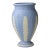 Vintage Wedgwood Acanthus and Bullrush Blue Jasperware Vase For Sale