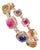 Bochic “Capri” Vintage Ruby, Multi Sapphire & Diamond-Set 18K Gold & Silver For Sale