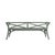 Charlotte Bench - Evergreen For Sale In West Palm - Image 6 of 7