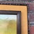 Wood Framed Surrealist Oil Landscape Painting Signed Walle For Sale - Image 7 of 11