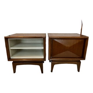 Mid 20th Century Night Stands or End Tables - Pair For Sale