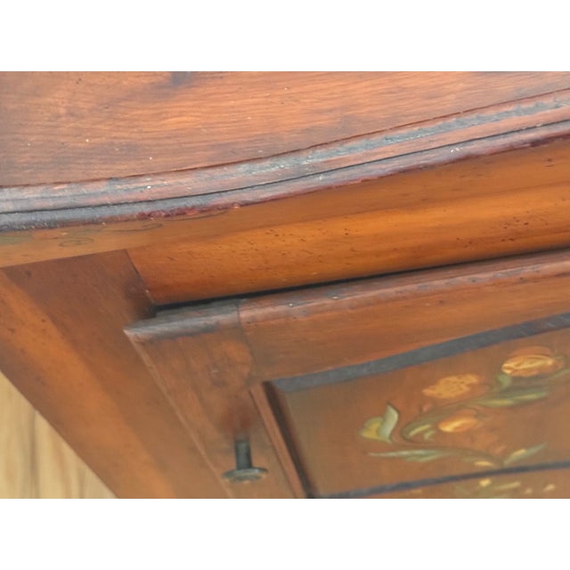 Brown Primitive Pine Dry Sink Cabinet, Circa Mid 1900s For Sale - Image 8 of 16