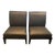 Holly Hunt Armless Chairs - 2 Pairs Available For Sale