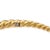 Contemporary David Yurman 18k Yellow Gold Pure Form Hinged Cable Bangle Bracelet 7mm For Sale - Image 3 of 8