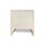 1990s White Wash 3d Dresser Style Side Table For Sale - Image 4 of 6