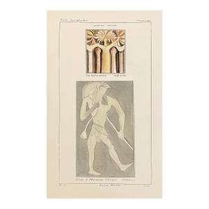 1932 Eunice Starkie Sculpture Decorative Arts Painting