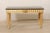 Italian 1980s Italian Hand-Carved Wooden Console Table with Gold Leaf For Sale - Image 3 of 13