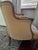 Vintage French Louis XV Style Wingback Bergère Chair — Carved Wood Frame, Hand-Tied Springs For Sale In Los Angeles - Image 6 of 12