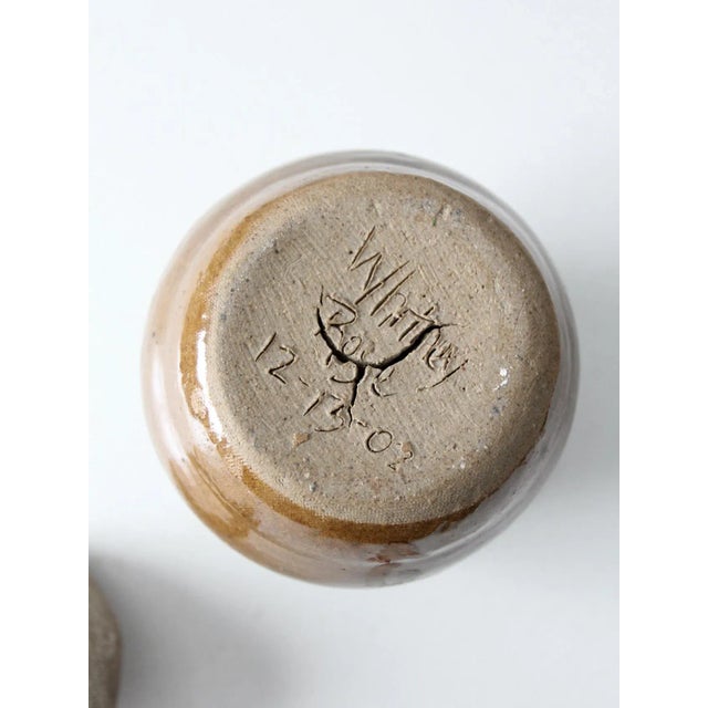 Vintage Studio Pottery Jar For Sale - Image 10 of 12