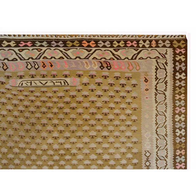 Vintage Kurdish Kilim Runner For Sale - Image 9 of 12