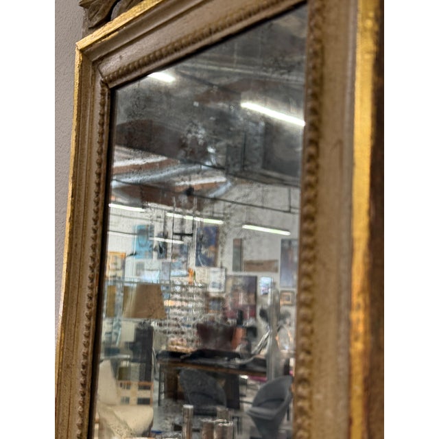 18th Century Gustavian Gilt Cameo Mirror with Added Later Sconce For Sale - Image 12 of 18