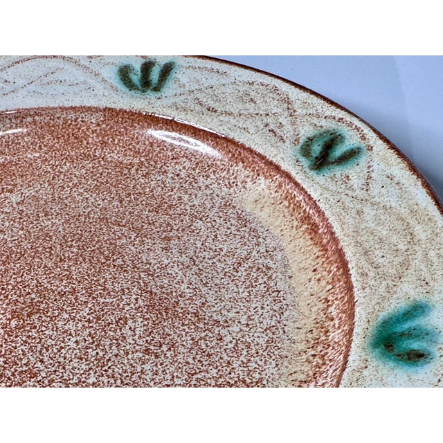 This decorative plate from the workshop of Helma Klett (1908-1996) reflects her understanding of her work: implementing...