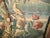 17th Century Aubusson Verdure Tapestry Landscape With Bird & Red Flowers For Sale - Image 4 of 9