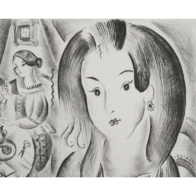 Mily Possoz, Serenity, Original Signed Engraving For Sale - Image 6 of 9