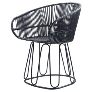 Black Circo Dining Chair by Sebastian Herkner For Sale