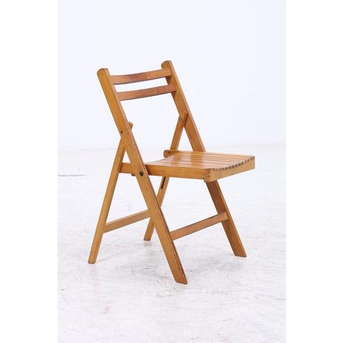 Folding Chairs in Birch from C.T.C., Set of 4 For Sale - Image 17 of 18