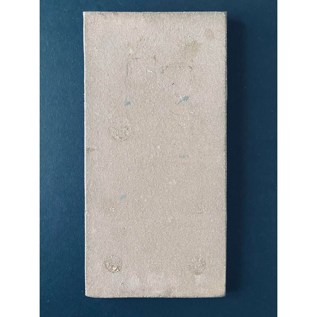 1960s Paolo Soleri Cosanti Arcosanti Cubist Pottery Face Tile For Sale In New York - Image 6 of 9