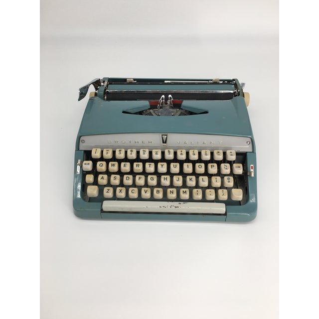 1960s MidCentury Brother Valiant Typewriter Chairish