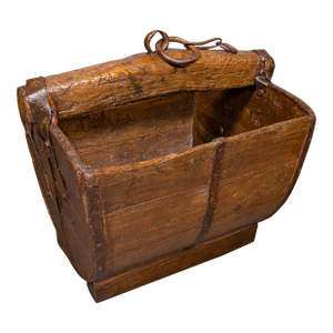 Antique Country Garden Well Bucket, English, Planter, Fireside Store, Georgian
