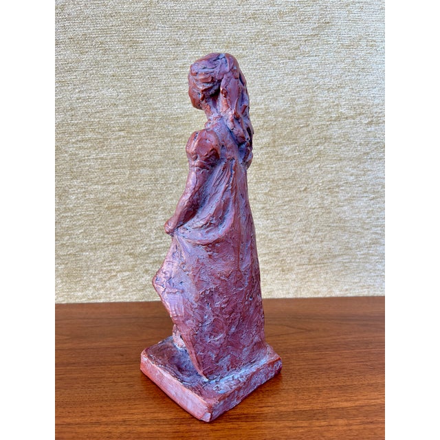 1970s Austin Production "Dress Up Girl" Brutalist Sculpture. For Sale - Image 11 of 17