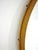 Mid-Century Modern Round Wooden Wall Mirror with Rope, 1950s For Sale - Image 12 of 15
