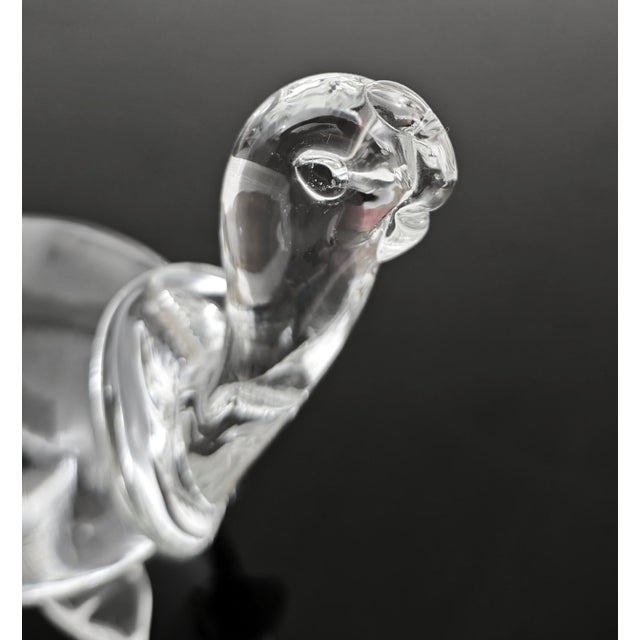 Mid-Century Murano Clear Glass Sculpture by Vincenzo Nason, Italy 1970 For Sale - Image 10 of 16