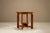 Amsterdam School Side Table in Oak, 1920s For Sale - Image 11 of 11