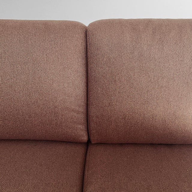 Wood Mid-Century Modern Italian Loden Sofa by Vico Magistretti for Cassina, 1960s For Sale - Image 7 of 18
