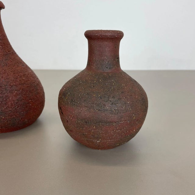 Studio Pottery Sculptural Objects by Gerhard Liebenthron, Germany, 1970s, Set of 2 For Sale - Image 11 of 18