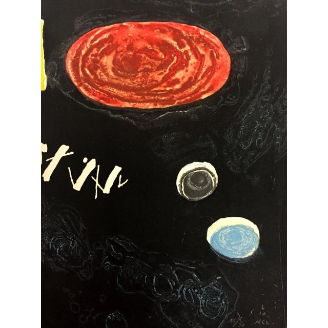 Lionel Untitled Original carborundum etching Signed and numbered in pencil by the artist Draw in 50 paper copies....