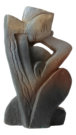 Abstract Figure in Ceramic, 1980s