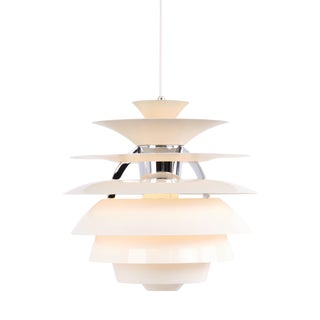 Model PH Snowball Pendant by Poul Henningsen for Louis Poulsen, 1980s For Sale
