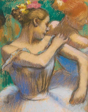 Edgar Degas Danseuse Rajustant Ses Epaulettes Limited Edition