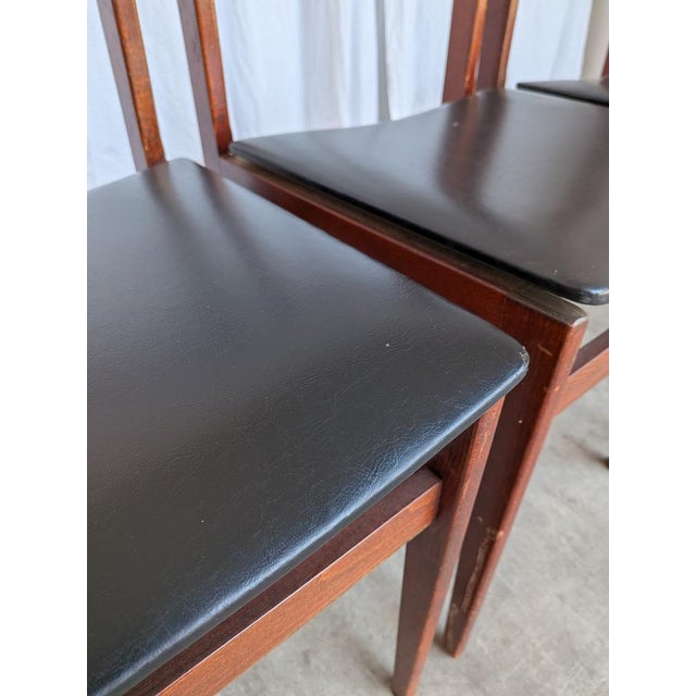 Vintage Scandinavian Wooden Dining Chairs from Stol Kamnik, 1970s, Set of 6 For Sale - Image 12 of 18