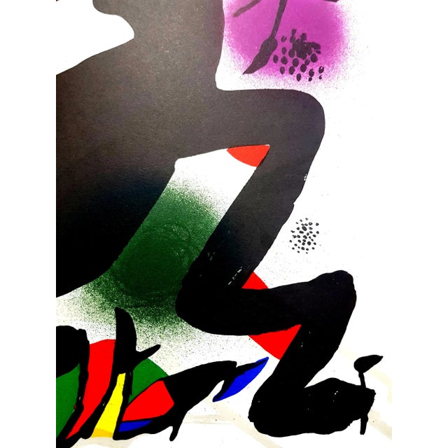 1970s Joan Miro, 1977, Abstract Lithograph, 1977 For Sale - Image 5 of 7