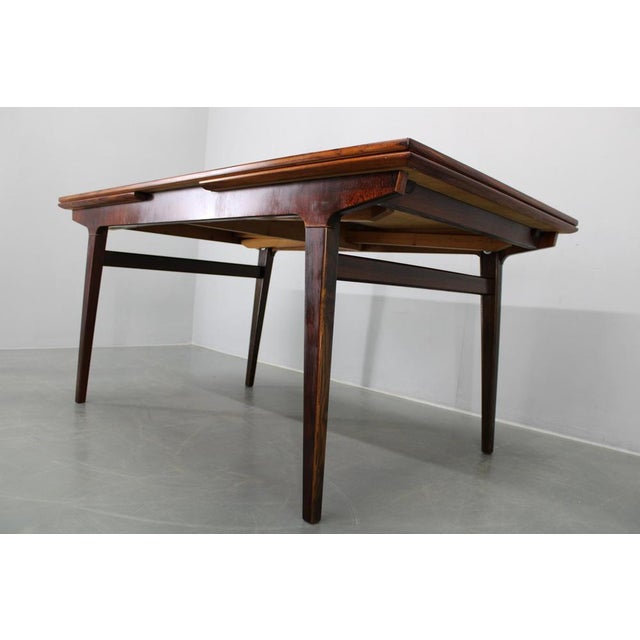 Mid-Century Danish Extendable Dining Table, Denmark, 1960s For Sale - Image 10 of 18