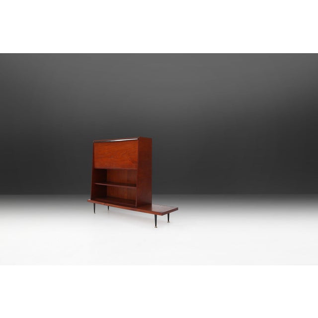 Mid-Century Modern Mid‑Century Modern Teak Cabinet, Belgium, 1960s For Sale - Image 3 of 15