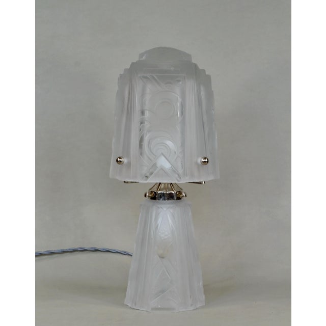 Muller Frères French Art Deco Mushroom Table Lamp by Muller Freres 1920s France For Sale - Image 4 of 12
