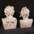 Late 19th Century Satyr and Bacchante, 1880, White Marble Sculptures, Set of 2 For Sale - Image 5 of 13
