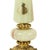 Metal Vintage Table Lamp in Onyx, Marble and Brass, 1950s For Sale - Image 7 of 14