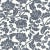 American Sample - Schumacher Tranquil Vine Fabric in Indigo For Sale - Image 3 of 3